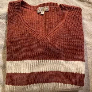 Pink Rose Vintage Sweater